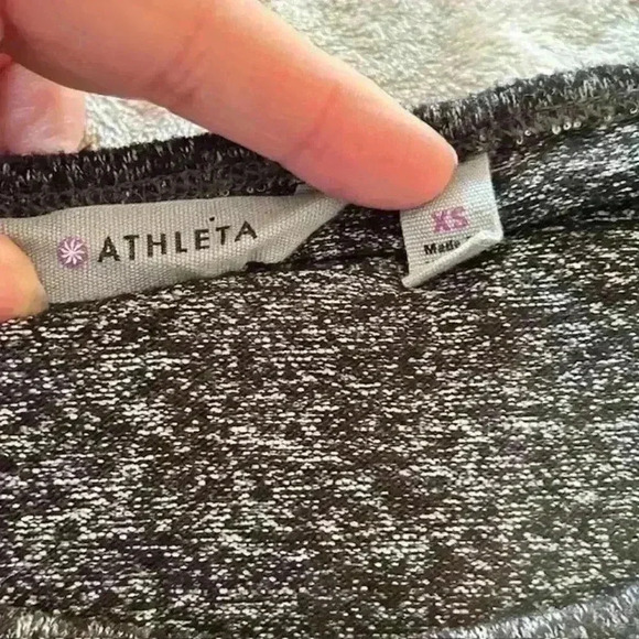 Athleta Solitude Ruched Waist Knit Dress, size XS - Picture 5 of 6